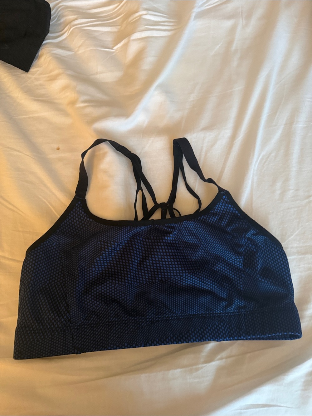 Champion Blue Strappy Sports Bra
